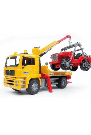 Carro attrezzi Bruder con fuoristrada