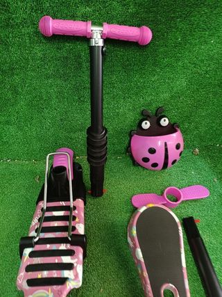 AREBOS Patinete Kick Scooter City Niños