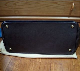 Borsa Prada in pelle marrone