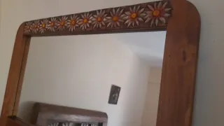 Dormitorio madera maciza estilo mexicano