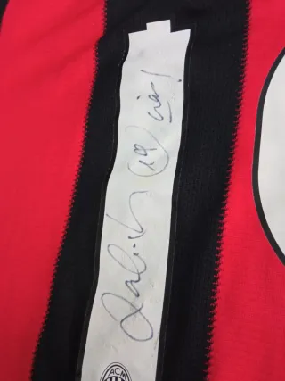 Maglia Ufficiale Milan Calcio ZAMBROTTA firmata