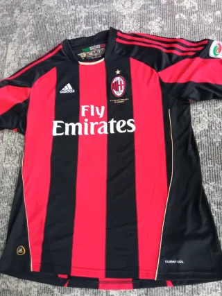 Maglia Ufficiale Milan Calcio ZAMBROTTA firmata