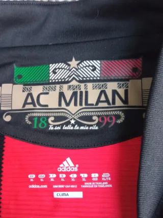 Maglia Ufficiale Milan Calcio ZAMBROTTA firmata