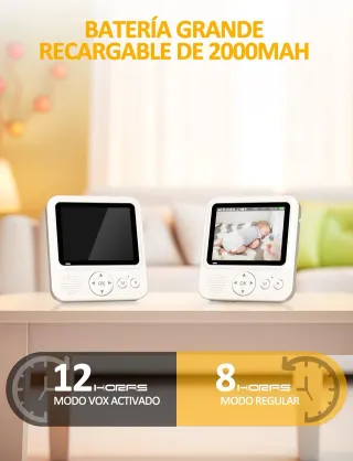 ¡¡-45%!! | OBVHNUA ABM900 - Cámara Vigilabebés