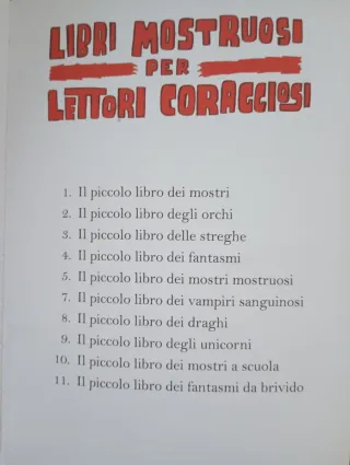 Il piccolo libro dei mostri a scuola