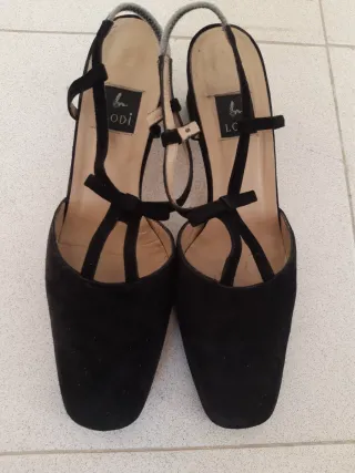 Zapatos Lodi Talla 38 Negros