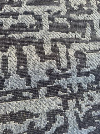 Alfombra Ikea Negra Gris 235x165