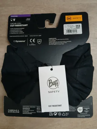 Buff anticorte negro