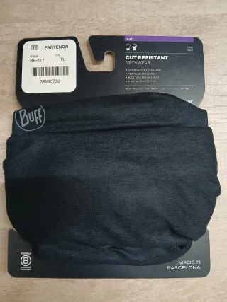 Buff anticorte negro