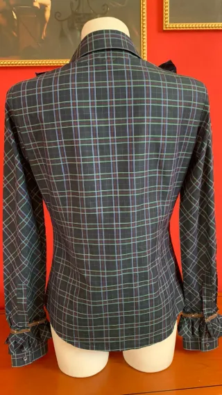 Camicia Paola Frani tartan tg 46