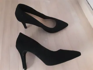 Zapatos de tacón negros talla 36