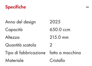 RIEDEL RESERVE 12 CALICI : 6 CHARDONNAY+6 SPUMANTE