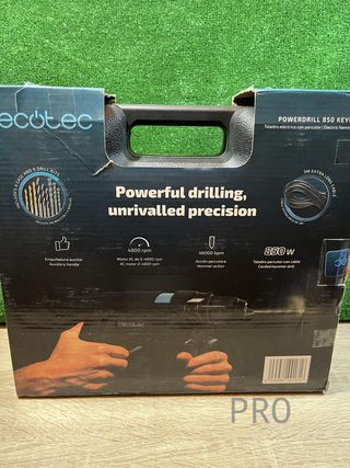 Taladro Eléctrico Percutor Cecotec
