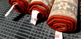 Conjunto de 3 Alfombras Antiguas