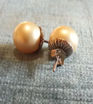 Pendientes Perlas y Plata Vintage