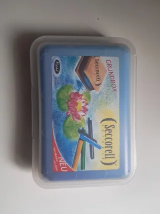 Set Pinturas Dedo Seccorell + Pincel