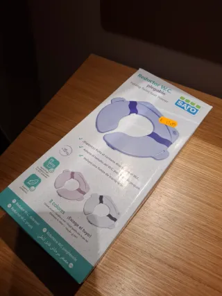 Asiento Reductor WC Plegable Saro Niños