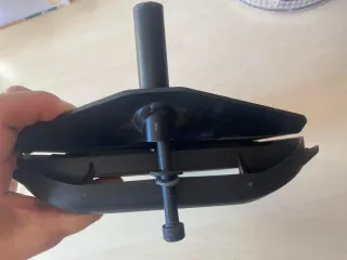 Soporte Baúl Moto Negro