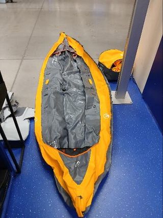Kayak Hinchable Tribord 100+ Amarillo 2 Plazas
