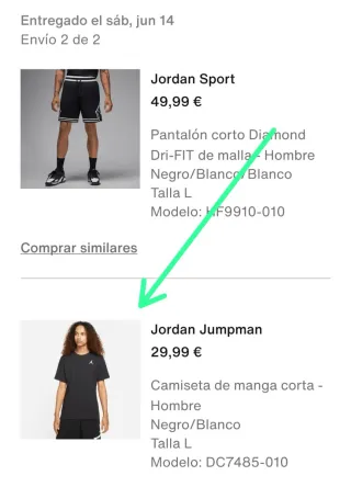 Camiseta Jordan Jumpman L