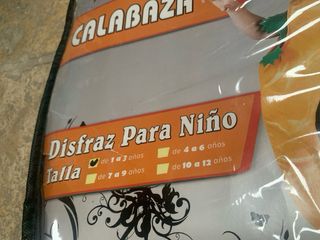 Disfraz Calabaza Niño 1-3 años