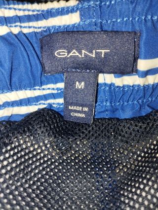 Bañador Gant Rayas Azul y Blanco