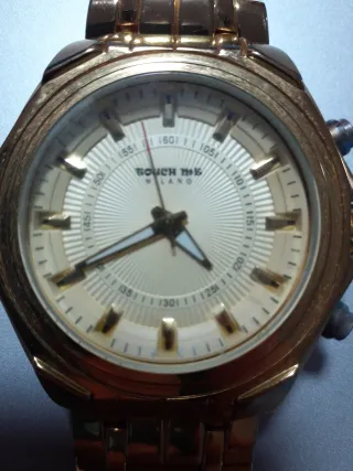 Orologio Touch Me Oro e Bianco