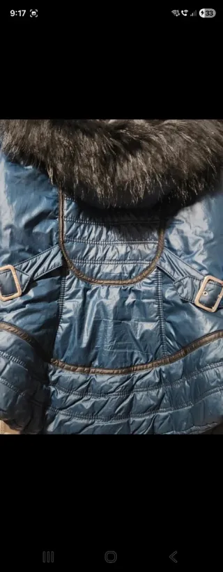 Chaquetón Highly Preppy azul talla S