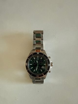 Reloj Air Fighter Cronógrafo Plateado número 400.