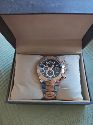 Reloj Diplomatic Oro Plata