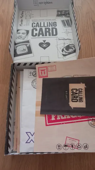 Calling Card: Juego Misterio Asesinato Escape