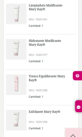 Set Matificante Mary Kay