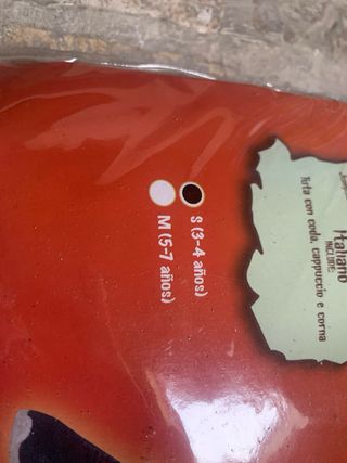 Disfraz Diablito 3-4 años