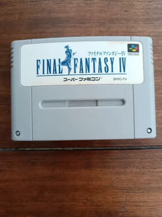 Final Fantasy IV SNES Cartuccia RPG