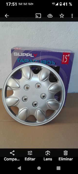 Tapacubos para coche