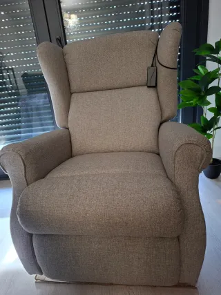 Sillón eléctrico con mando