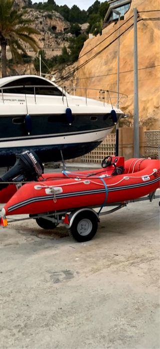 barca 15cv con remolque