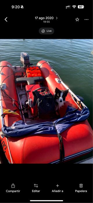 barca 15cv con remolque