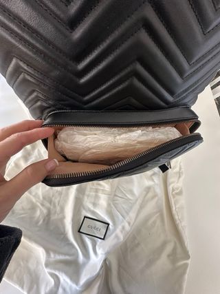 Zaino Gucci Marmont Nero