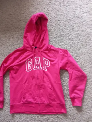 Sudadera Gap Fucsia con Capucha Talla L