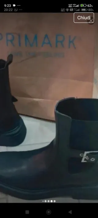 Stivaletti neri Primark donna comodo e nuovo