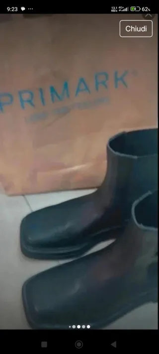 Stivaletti neri Primark donna comodo e nuovo