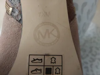 Botines Michael Kors Piel Serpiente y Ante