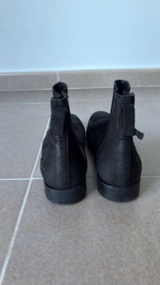 Botines Zara Talla 44 Negros