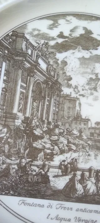 Piatto Wedgwood Piranesi