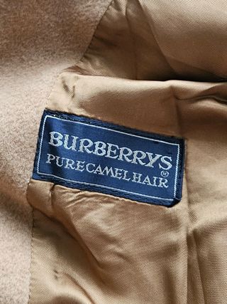 Cappotto Burberrys donna cammello