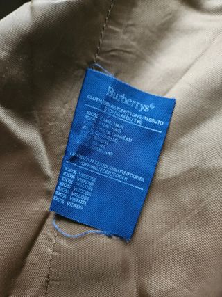 Cappotto Burberrys donna cammello