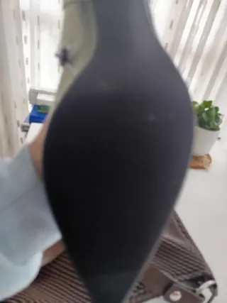 Botín negro y beige nuevo