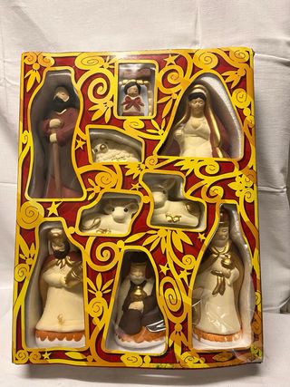 Presepe 9 pezzi, stile THUN