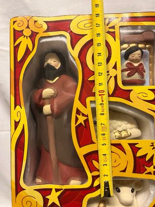 Presepe 9 pezzi, stile THUN